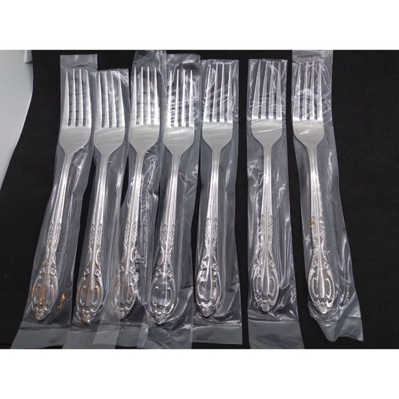 Vtg stainless steel taiwan Table ware silverware Set READ - Picture 7 of 16